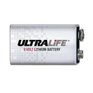 ULTRALIFE 9volt Lithium batterij
