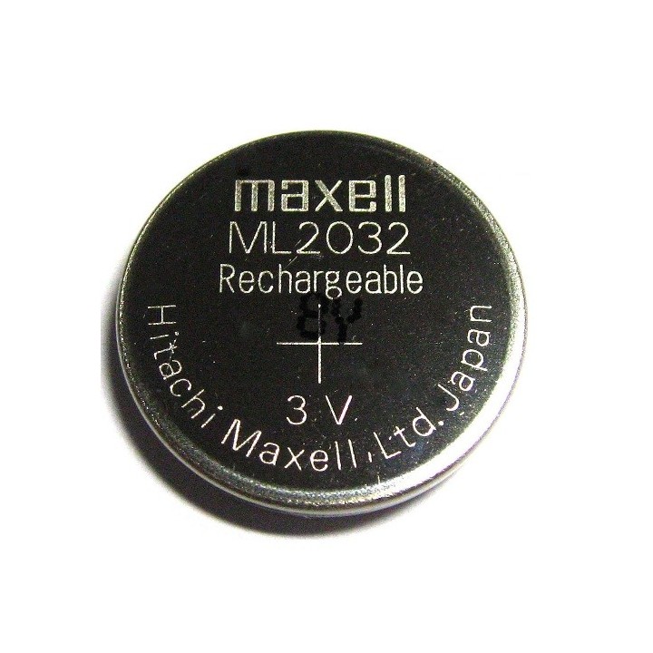 MAXEL ML2032 OPLAADBARE KNOOPCEL 3V