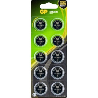 POWERDEAL 10 x CR2025 Lithium knoopcellen