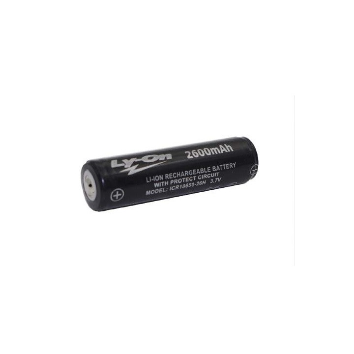 LY-ON ICR18650-26F PROTECTED 2600Mah